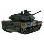 RC Tank Leopard 2,4Ghz s dymovým efektom 1:18